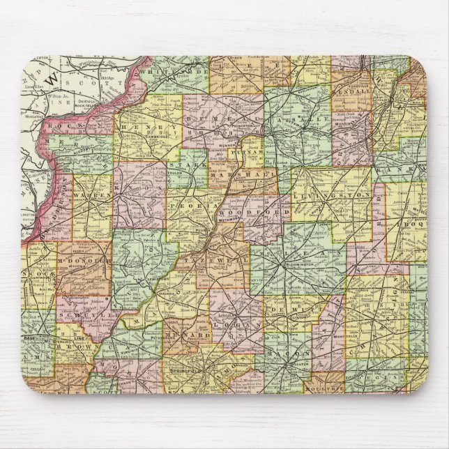 Illinois Mouse Mat (Front)