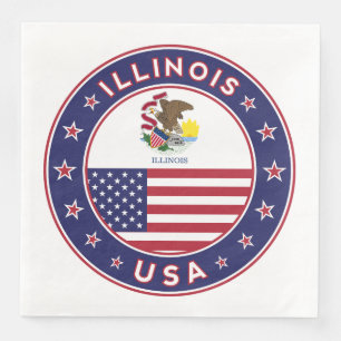 Illinois Napkin