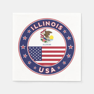 Illinois Napkin
