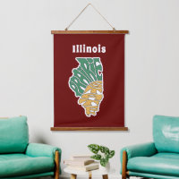 Illinois Nickname Word Art