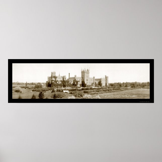 Illinois Normal School Photo 1914 Poster (Front)