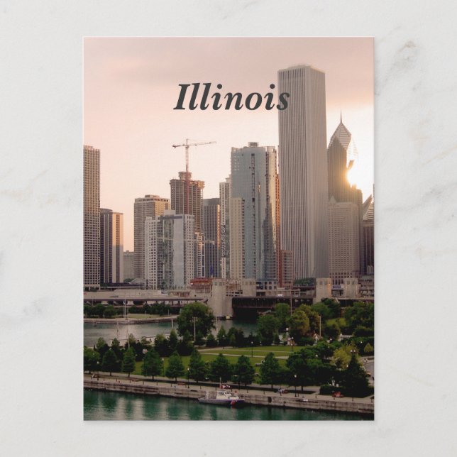 Illinois Postcard (Front)