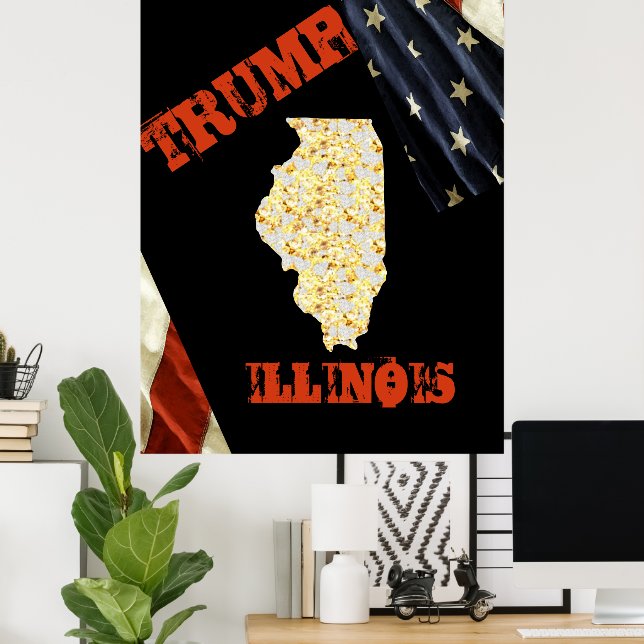 ILLINOIS  POSTER (Home Office)