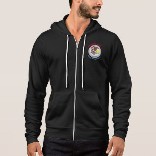 ILLINOIS PRAIRIE STATE FLAG HOODIE