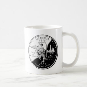 Illinois Quarter Coffee Mug