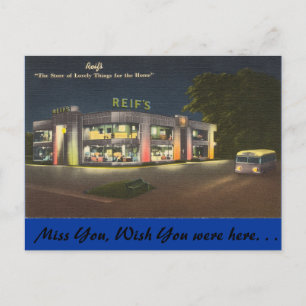 Illinois, Reif's Home Store Postcard
