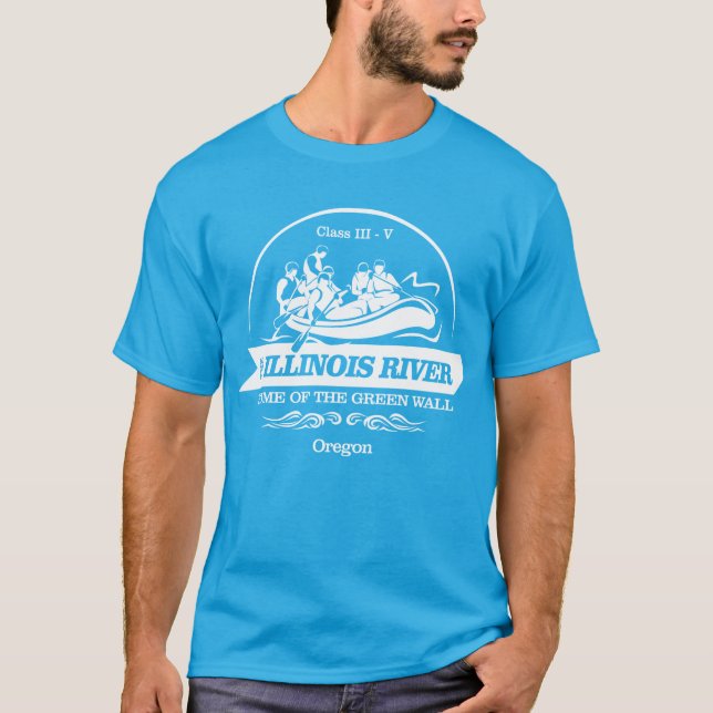 Illinois River (rafting 2) T-Shirt (Front)