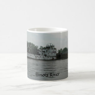Illinois River Towboat LJ Sullivan Mug by Janz
