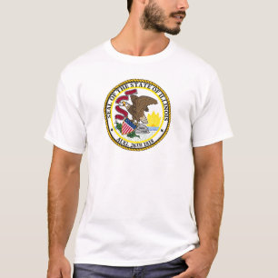 Illinois seal, American state seal T-Shirt