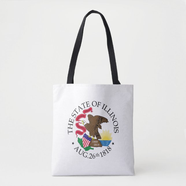 Illinois sign tote bag (Front)
