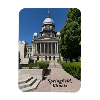 Illinois State Capitol in Springfield Magnet