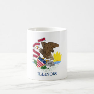 Illinois State Flag Coffee Mug