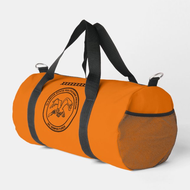 Illinois State Politicians Prison Duffle Bag (Right Corner)