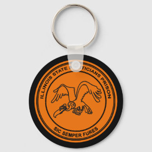 Illinois State Politicians Prison Key Ring