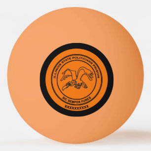 Illinois State Politicians Prison Ping Pong Ball