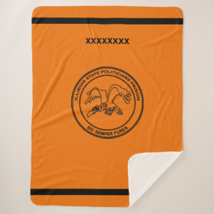 Illinois State Politicians Prison Sherpa Blanket