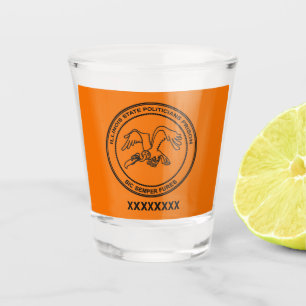Illinois State Politicians Prison Shot Glass