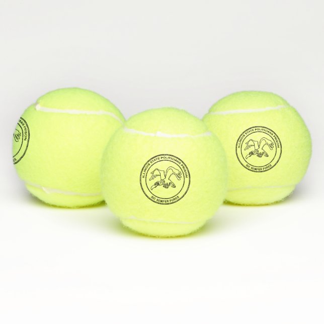 Illinois State Politicians Prison Tennis Balls (Multi)