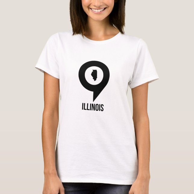 Illinois State T-Shirt (Front)