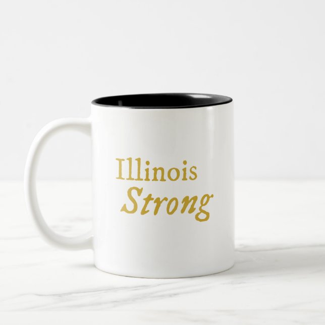 Illinois Strong Coffee Mug (Left)