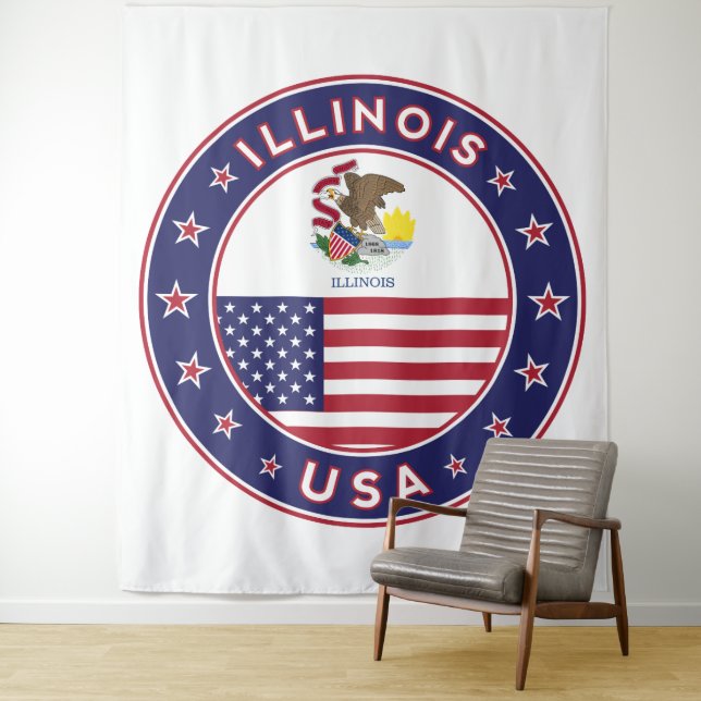 Illinois Tapestry (In Situ)
