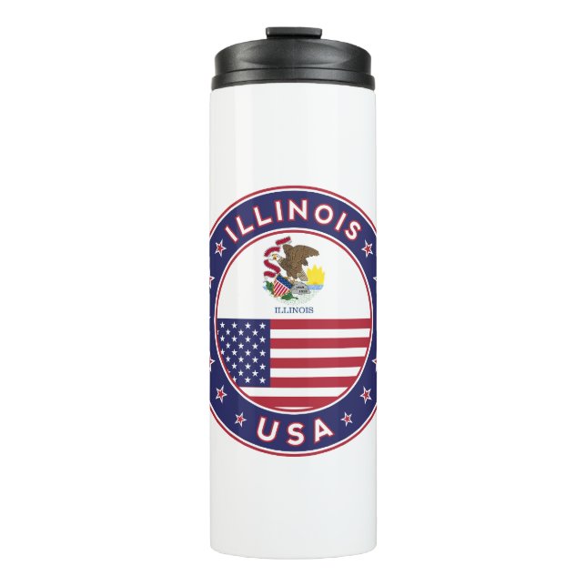 Illinois Thermal Tumbler (Front)