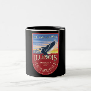 Illinois Two-Tone Coffee Mug