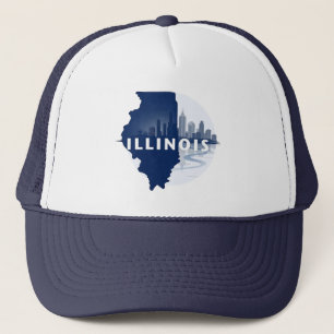 Illinois United States of America Trucker Hat