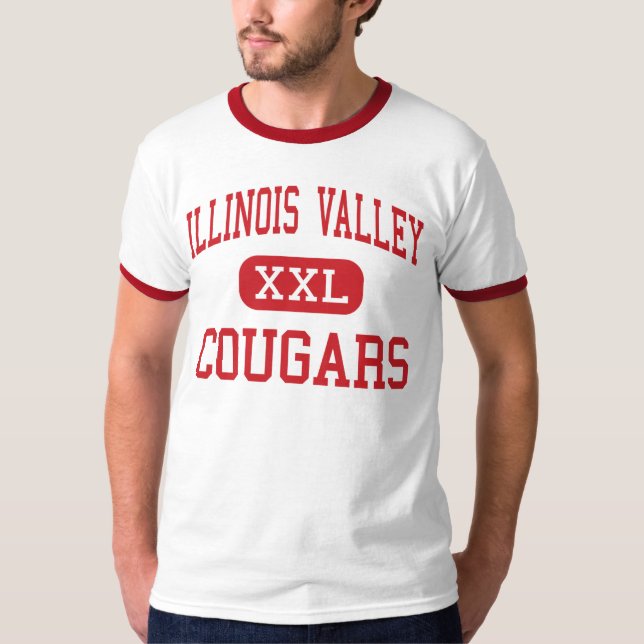 Illinois Valley - Cougars - High - Cave Junction T-Shirt (Front)
