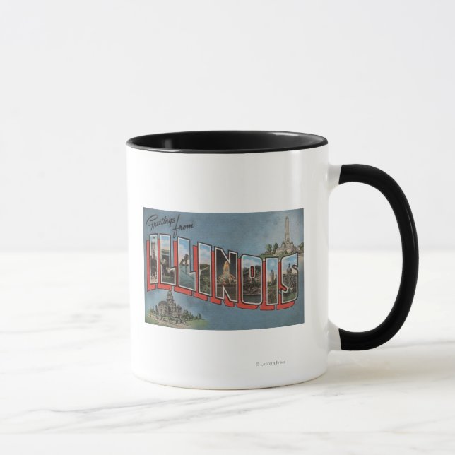 IllinoisLarge Letter ScenesIllinois Mug (Right)