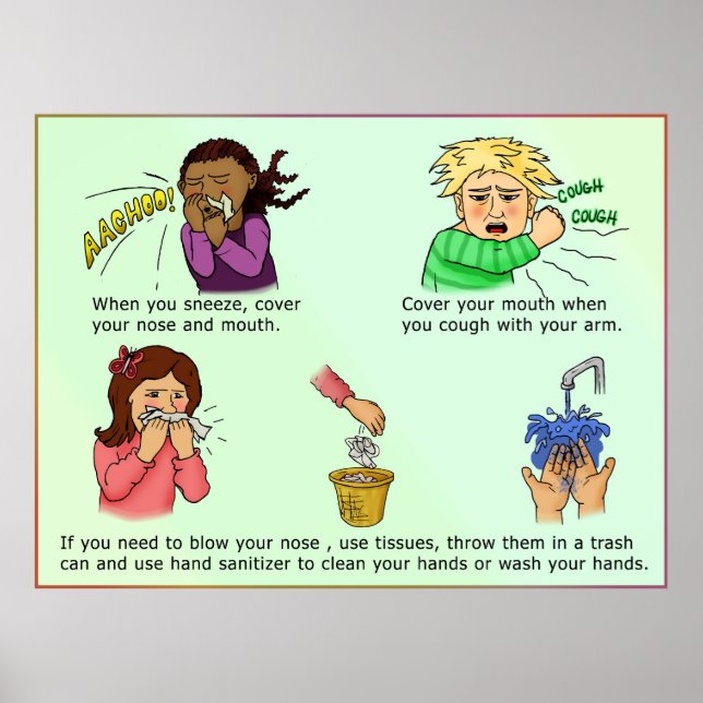Illness Advice Poster (Front)