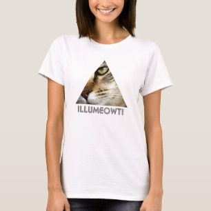Illumeowti T-Shirt (Black Text)