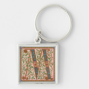 Illuminata *M* Monogrammed  Keychain