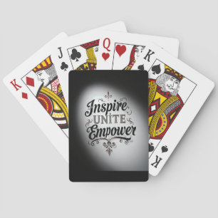 Illuminate & Empower – Traditional Playing Cards