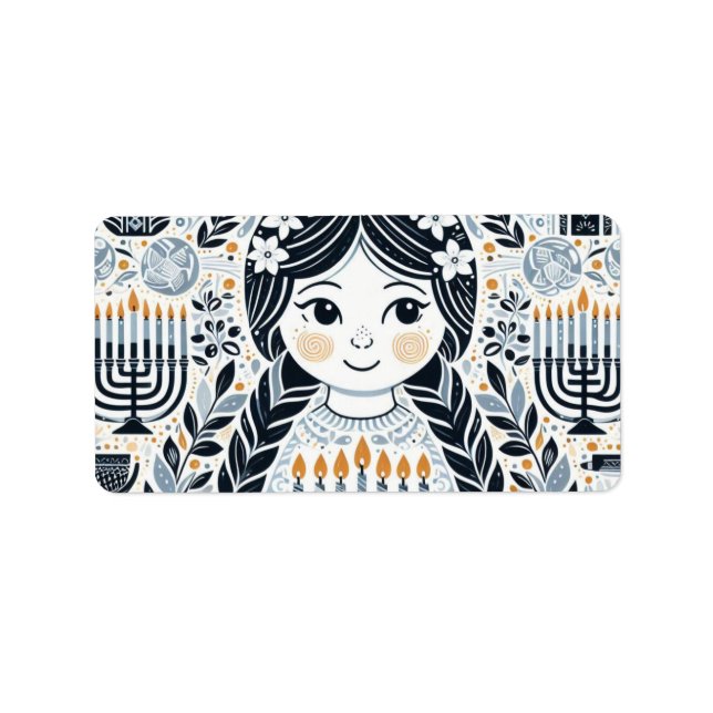 Illuminate the Night: A Hanukkah Celebration Label (Front)