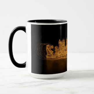 Illuminated Chess Pieces Mug