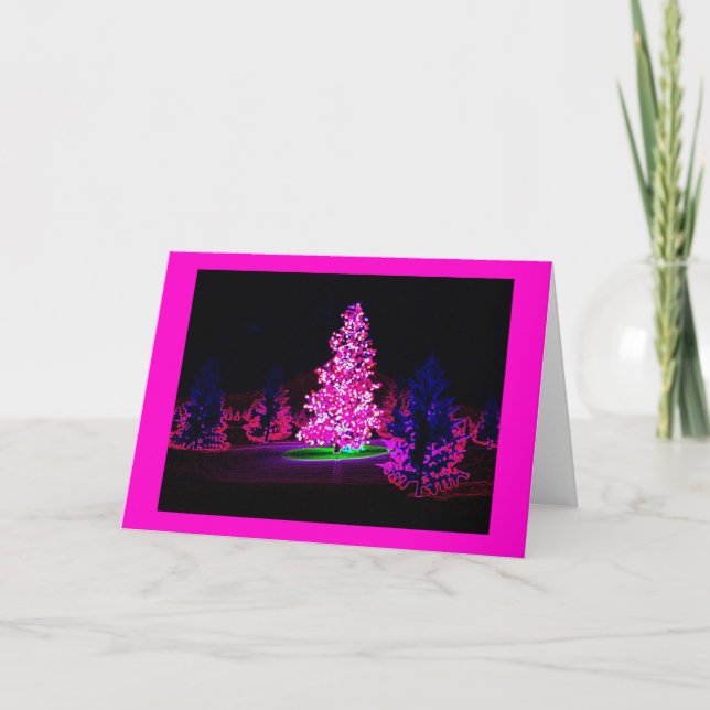 Illuminated Christmas Holiday Card (Front)