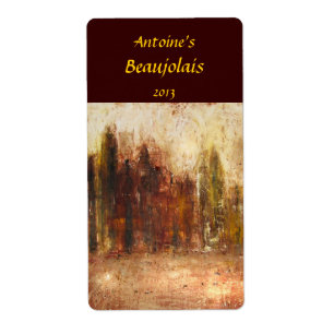 Illuminated City Wine Label