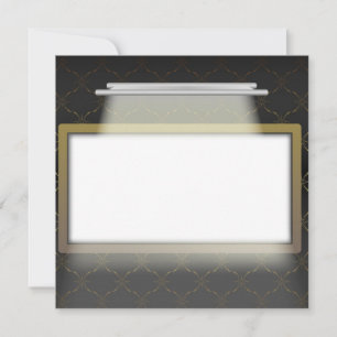 Illuminated Empty Frame