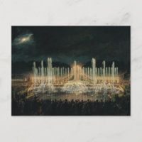 Illuminated Fountain Display