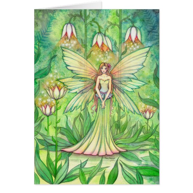 Illuminated Garden Fairy Fantasy Art (Front)
