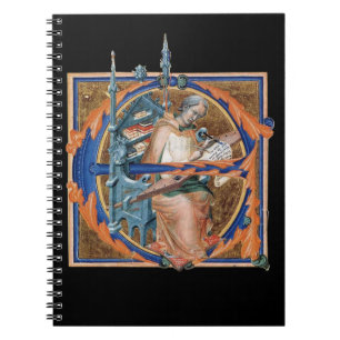 Illuminated Initial E Notebook
