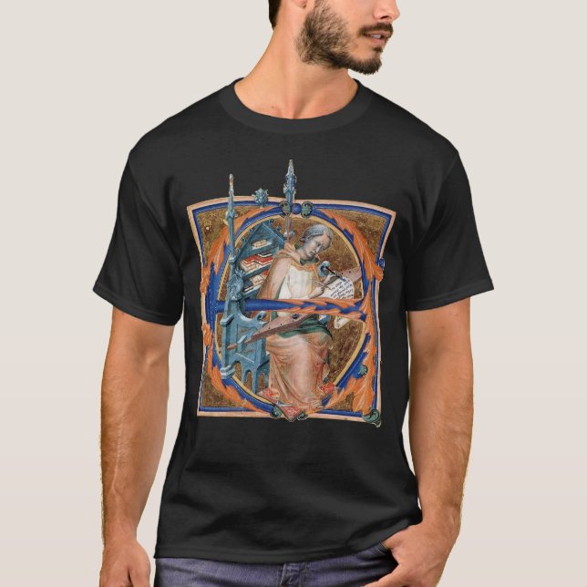 Illuminated Initial E T Shirt (Front)