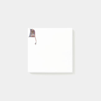 Illuminated Initial N Post-it Notes