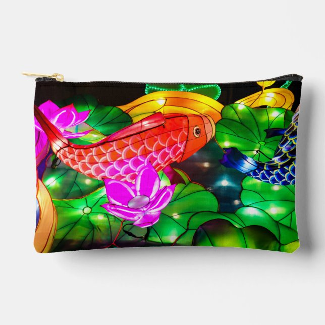 Illuminated Koi Accessory Pouch (Front)