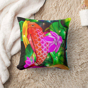 Illuminated Koi Cushion