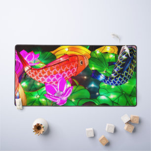 Illuminated Koi Desk Mat