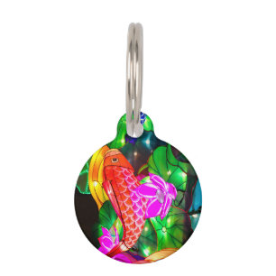 Illuminated Koi Pet Tag