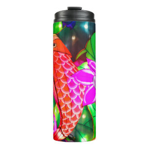 Illuminated Koi Thermal Tumbler