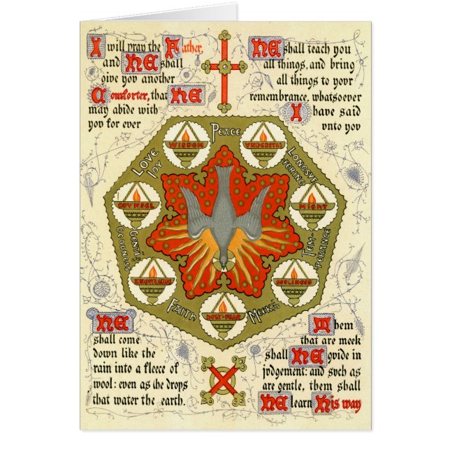 Illuminated Manuscript for Whitsuntide (Front)